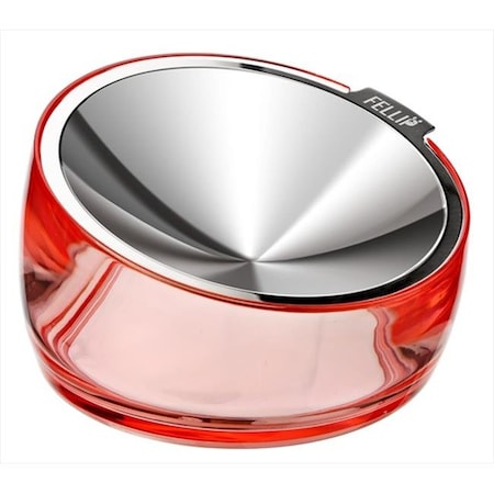 Felli Pet Felli Pet NPA3SB3-1-10S Oblik 5.5 In. Lordly Puss Pet Bowl  Pink Ruby NPA3SB3-1-10S